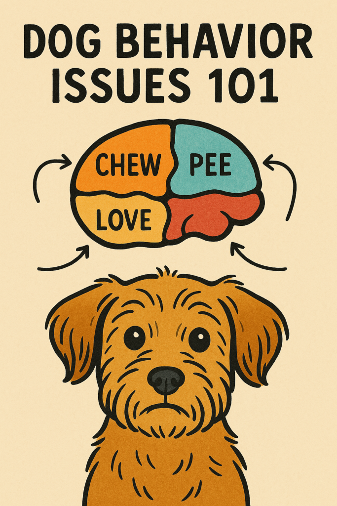 The psychology of dog behavior issues.