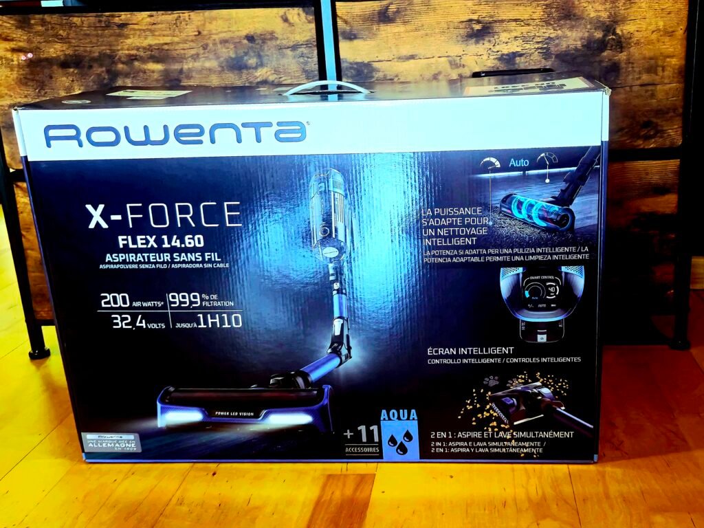 Rowenta X-Force Flex 14.60 packed box